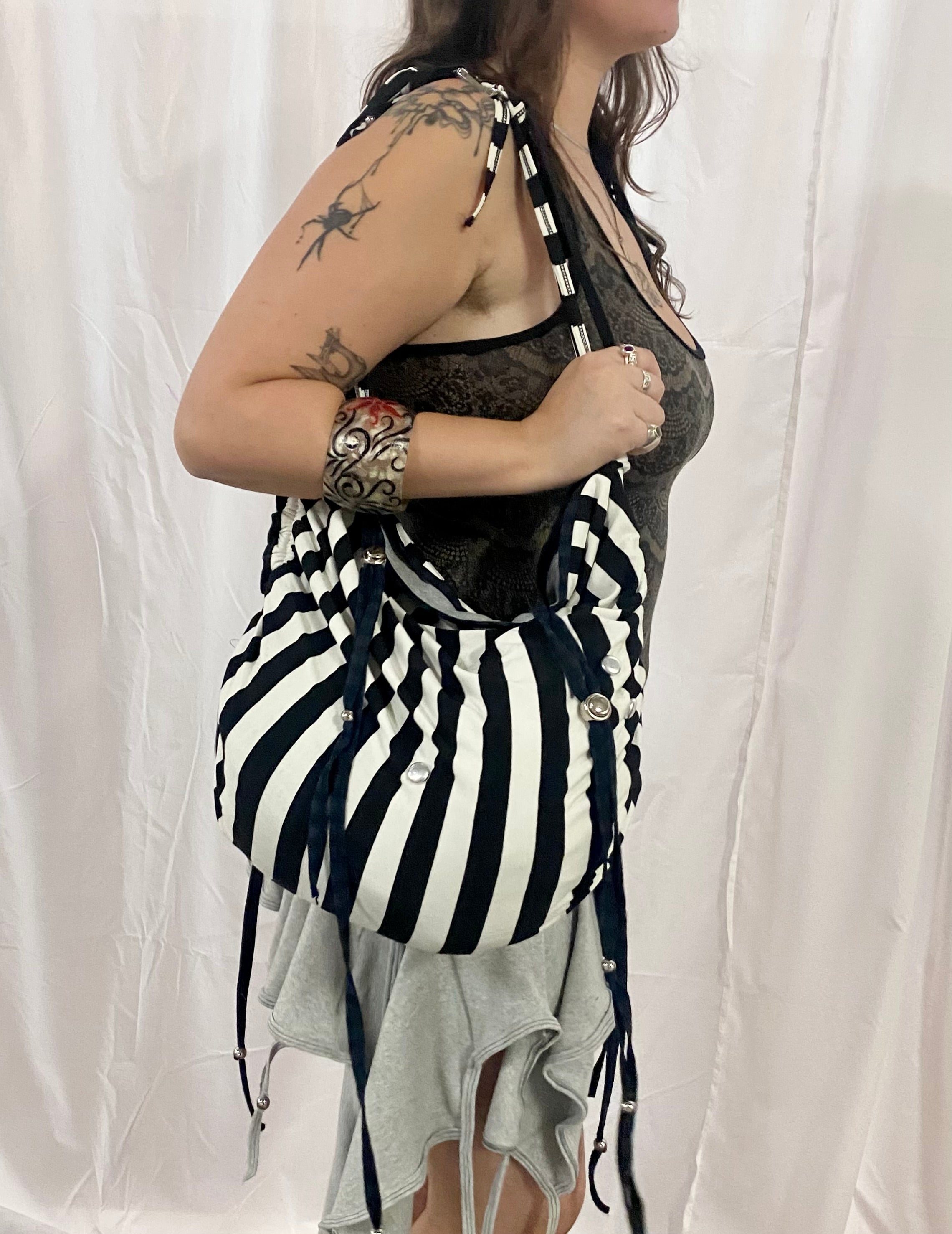 Stripe Motorbike Bag