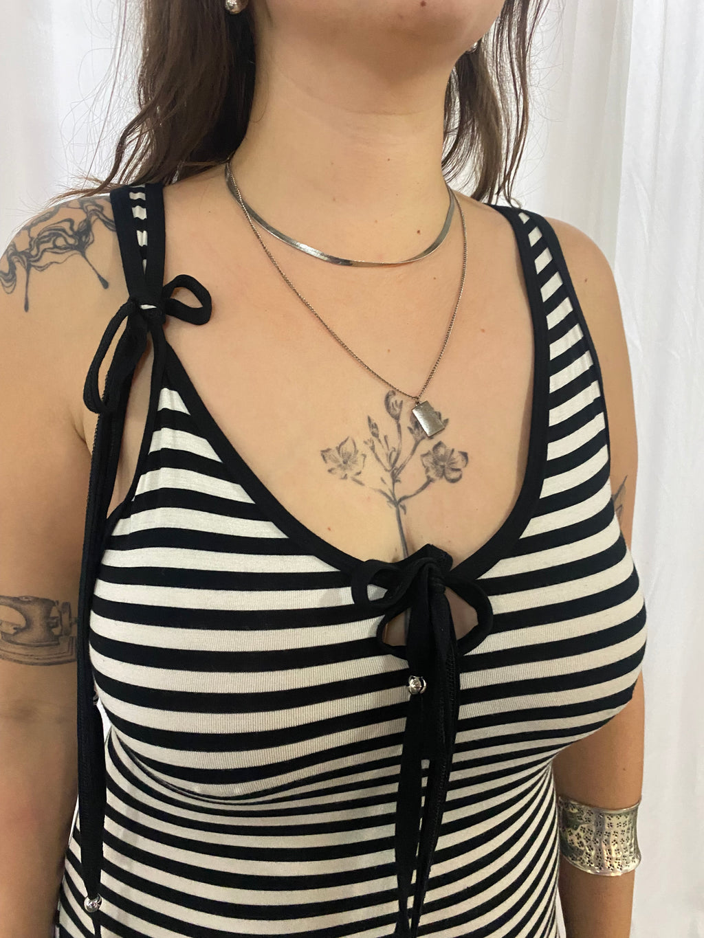 Stripe Mini Dress