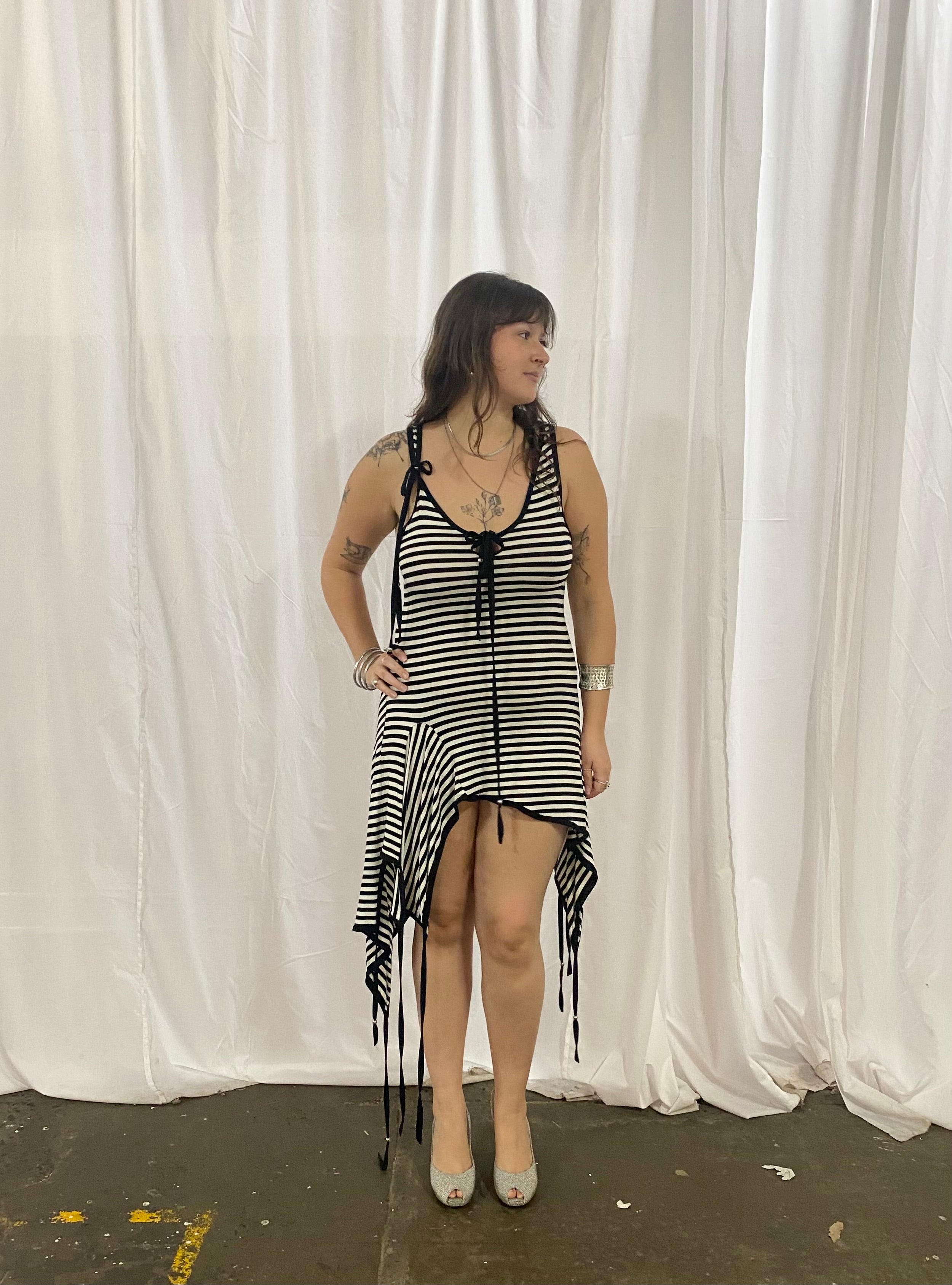 Stripe Mini Dress
