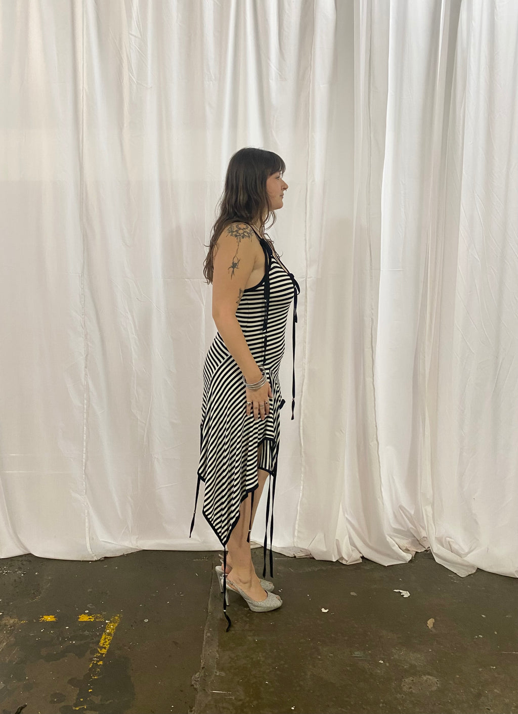 Stripe Mini Dress