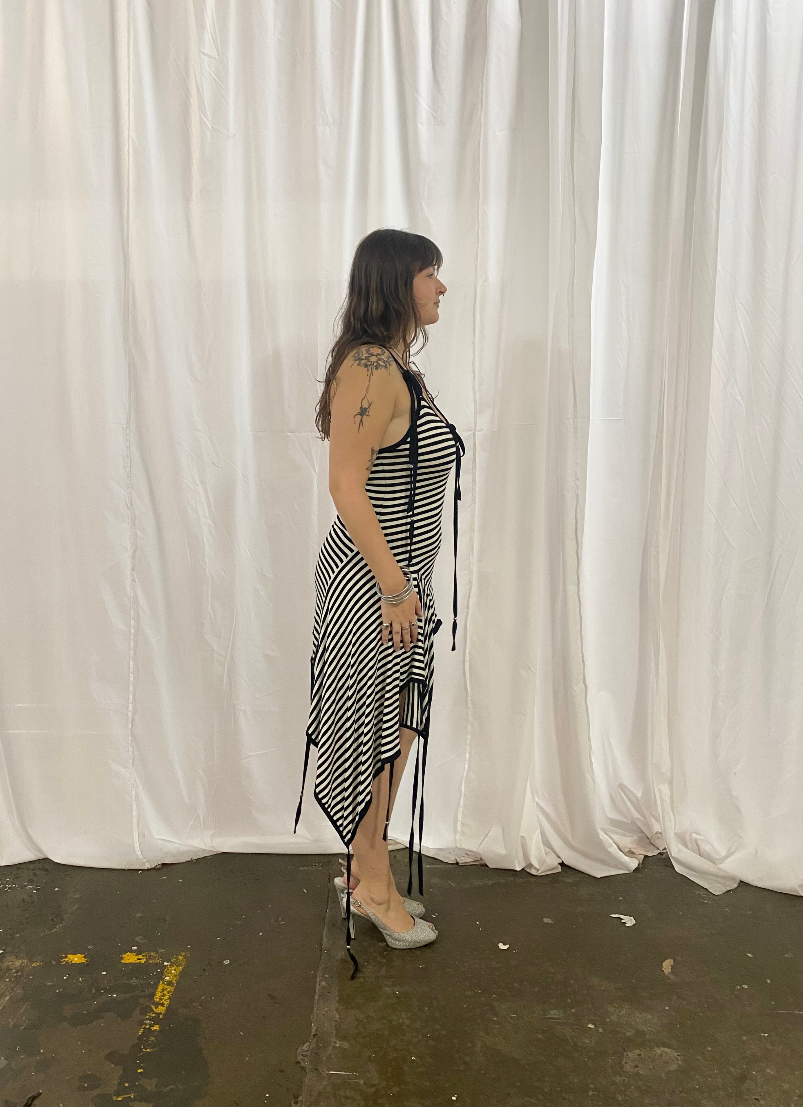 Stripe Mini Dress