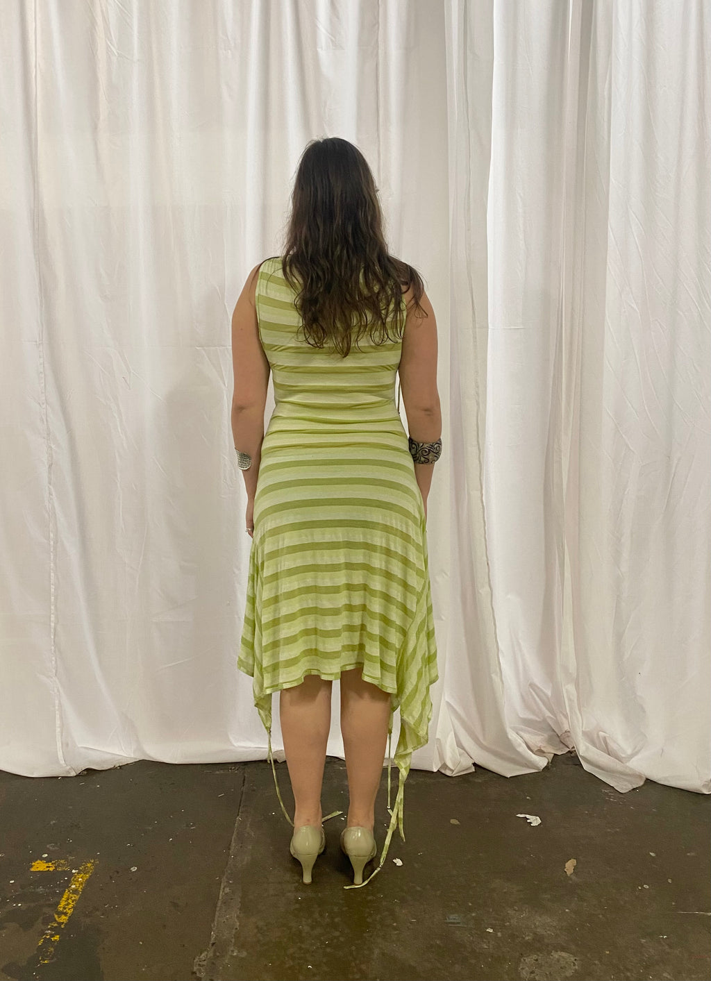 Stripe Princess Dress