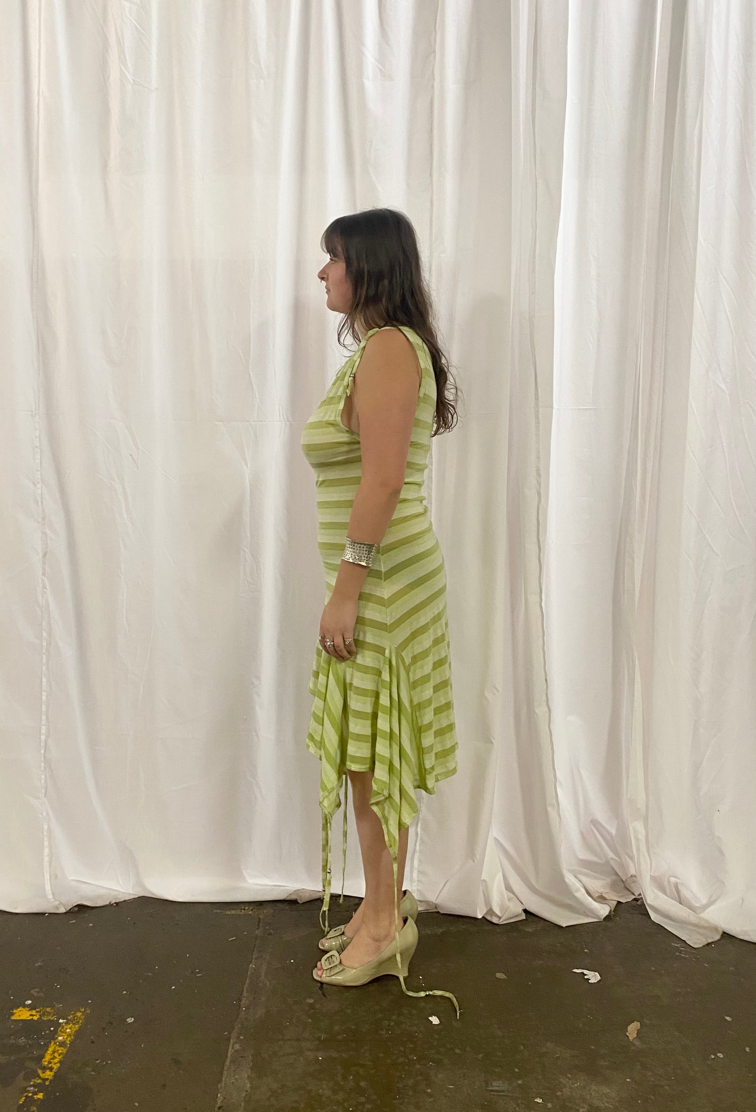Stripe Princess Dress