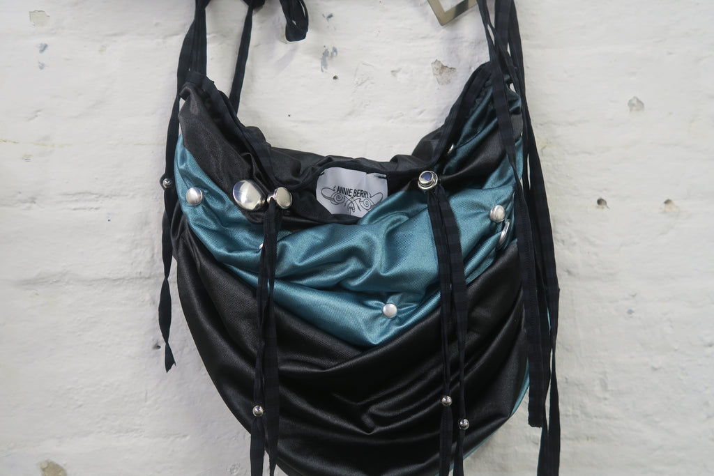 Teal Motorbike Bag
