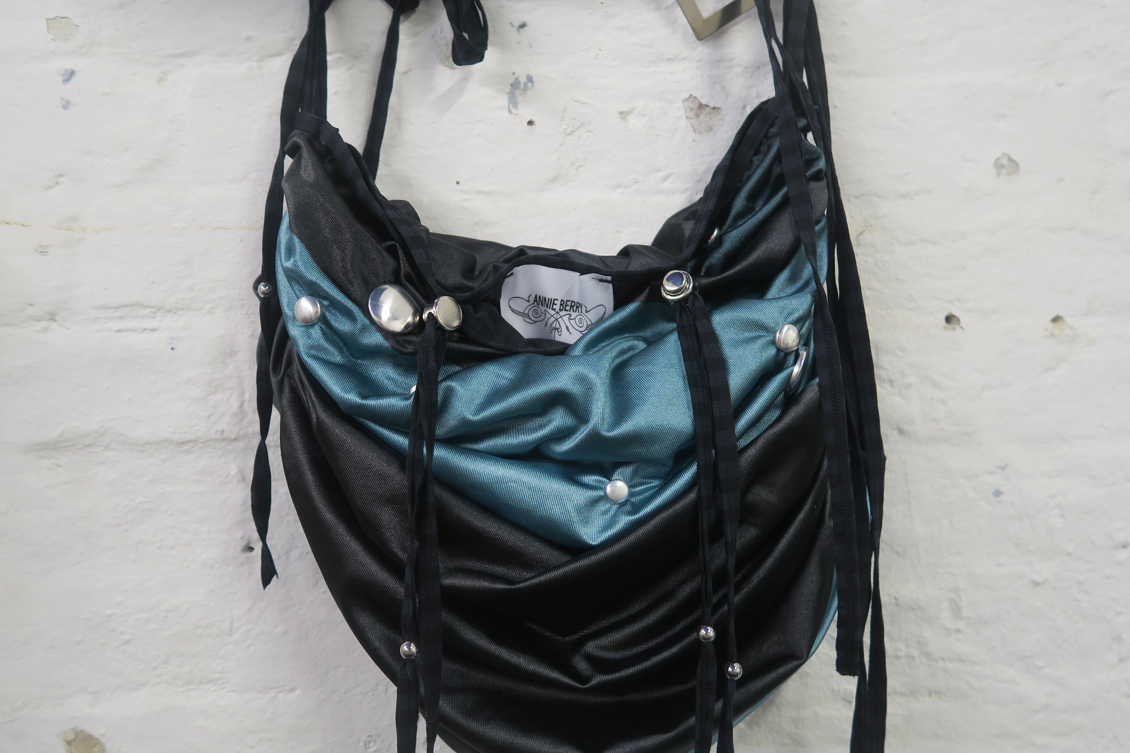 Teal Motorbike Bag