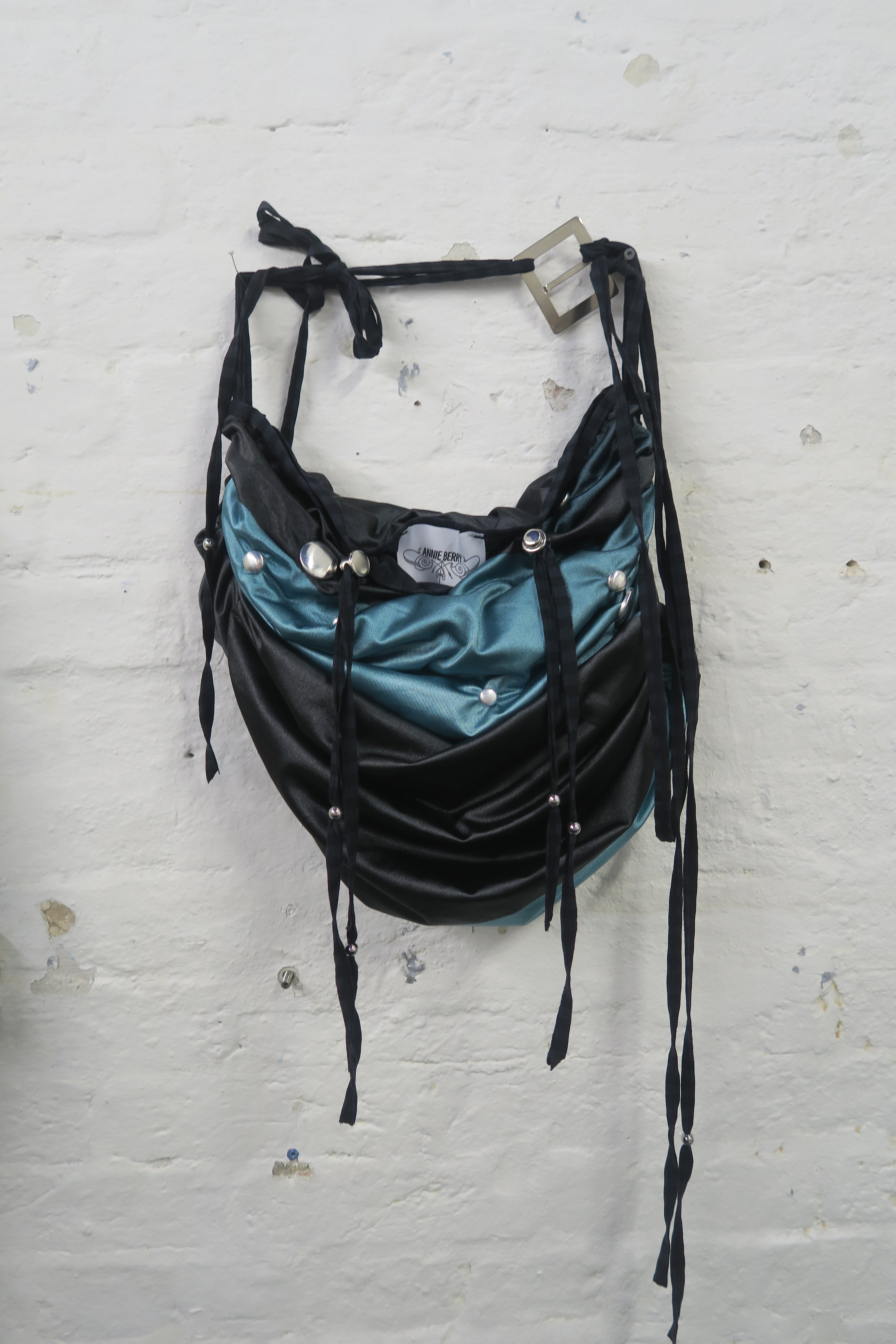 Teal Motorbike Bag