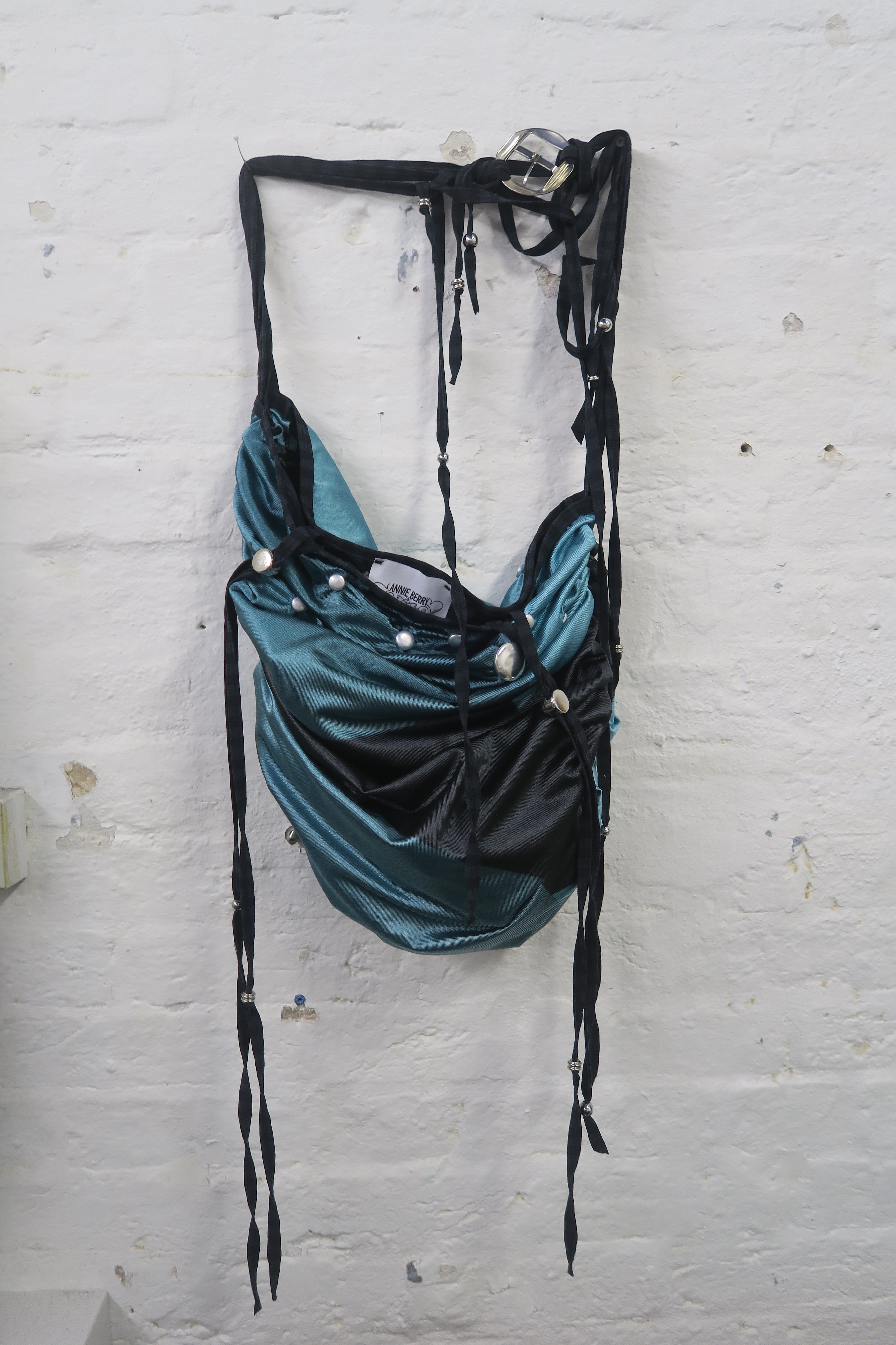 Teal Motorbike Bag